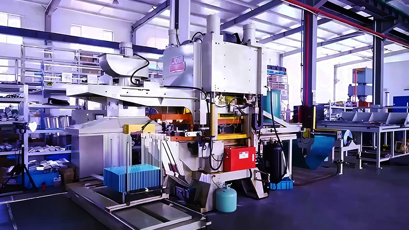 Finned Heat Exchanger Workshop — Fin Press