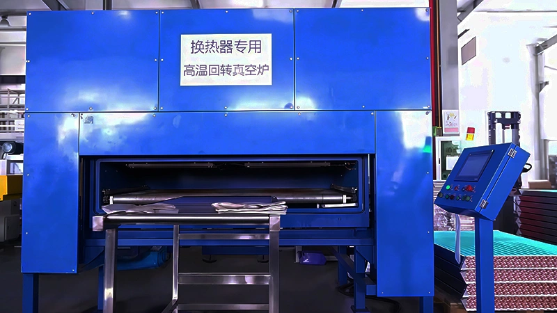 Finned Heat Exchanger Workshop — Vacuum Furnace