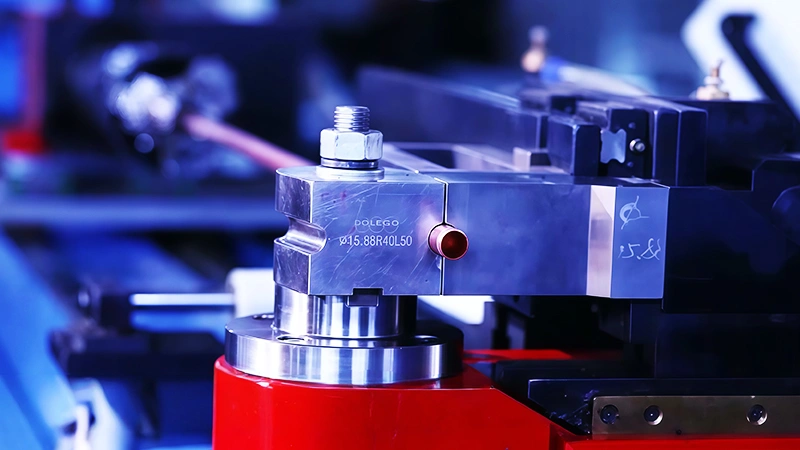 Chiller Piping Workshop — CNC Copper Tube Bending Machine