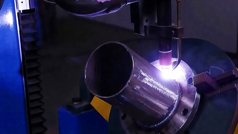 Shell-and-Tube Heat Exchanger Welding Workshop — Automatic TIG Welding Machine