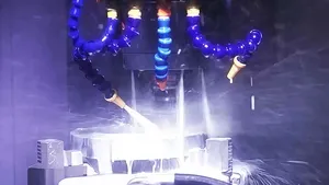 Shell-and-Tube Heat Exchanger Machining Workshop — Vertical Machining Center