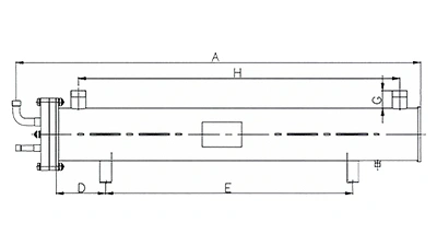 Stainless Steel Shell-and-Tube Evaporator (5HP×3-25HP×3)