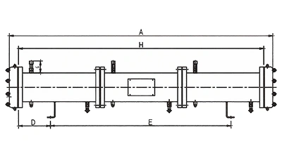 Shell-and-Tube Condenser (5HP×3-25HP×3)