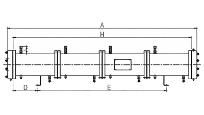 Shell-and-Tube Condenser (25HP×6)